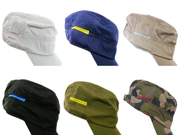 画像3: ガオバブ(Gaobabu)☆Gaobabuオリジナル撥水ワークキャップ(ベンチレーション仕様) (3)