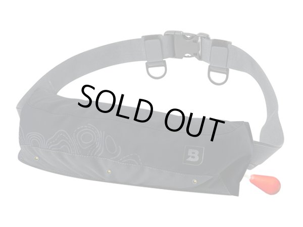 画像1: Takashina(高階)☆BLUE STORM Reモーゲットウエスト BSJ-9330RS(自動膨張式) Lava Black (1)