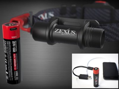 画像3: 冨士灯器☆ZEXUS LED LIGHT ZX-R390（充電タイプ）【全国一律送料無料】