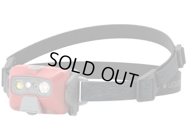 画像1: レッドレンザー(LED LENSER)☆LEDヘッドライト HF6R Core（充電タイプ） レッド 502967 (1)