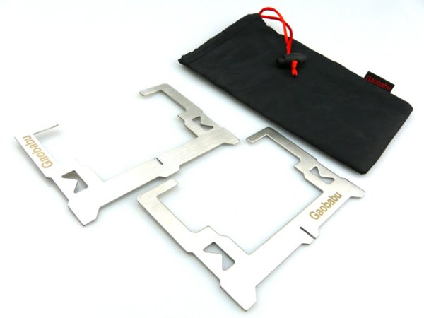 画像9: ガオバブ(Gaobabu)☆Gaobabuマルチクロス五徳(収納袋付き) (9)