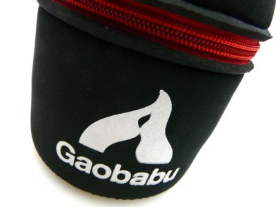 画像1: ガオバブ(Gaobabu)☆Gaobabuネオプレーン手提げポーチ【メール便だと送料220円】