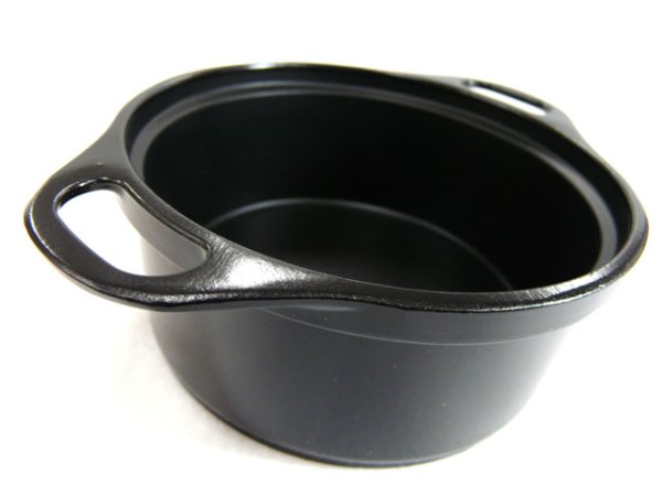 画像3: ガオバブ(Gaobabu)☆Gaobabuおそとでアヒージョ 両手鍋12cm(メッシュ袋付) 黒 (3)