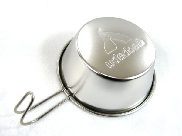 画像3: ガオバブ(Gaobabu)☆Gaobabuロゴ刻印入りシェラカップ 300ml (日本製) (3)