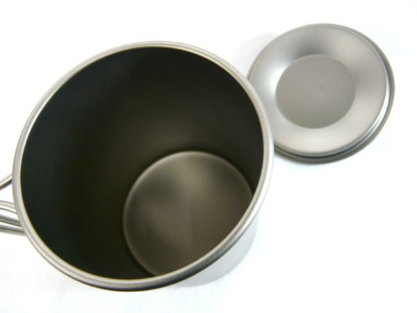 画像5: ガオバブ(Gaobabu)☆Gaobabuチタンマグカップ 300ml&400mlのセット(フタ・メッシュ袋付) (5)