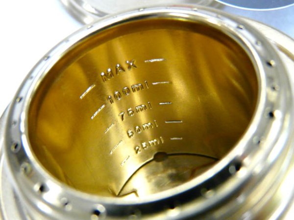 画像3: ガオバブ(Gaobabu)☆GaobabuアルコールバーナーDEEPタイプ(深型) 収納袋付き (3)