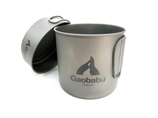 画像3: ガオバブ(Gaobabu)☆GaobabuチタンクッカーSOLOセット1100 (厚手メッシュ収納袋付き) (3)