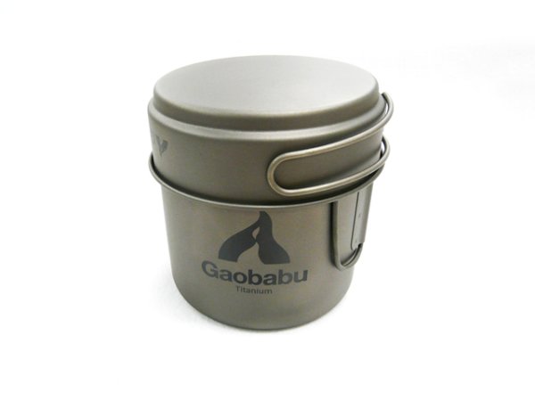 画像9: ガオバブ(Gaobabu)☆GaobabuチタンクッカーSOLOセット1100 (厚手メッシュ収納袋付き) (9)