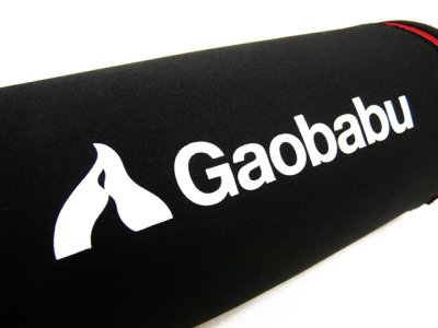 画像1: ガオバブ(Gaobabu)☆Gaobabuネオプレーン手提げポーチ（ロング）【メール便だと送料220円】