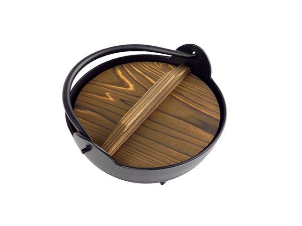 画像4: Gaobabu☆囲炉裏吊り鍋15cm木蓋付 ※ 日本製 (4)