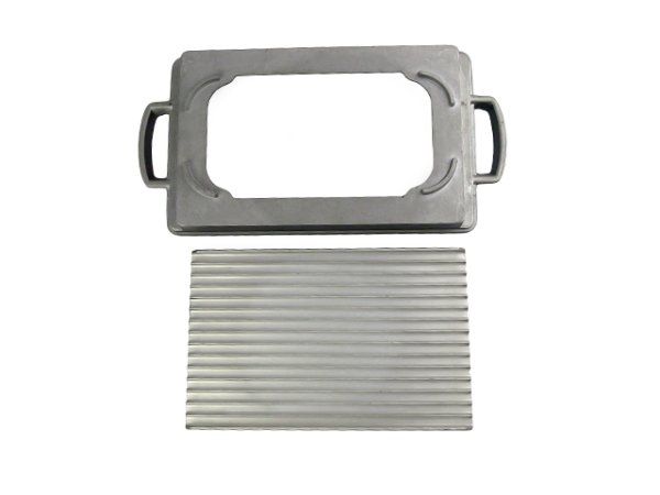 画像4: Gaobabu☆油受け付きグリルプレート角（大）（アルミ製3層フッ素加工）　※ 日本製 (4)