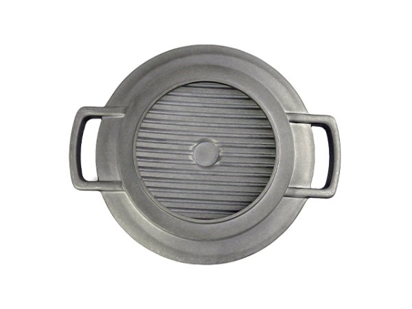 画像4: Gaobabu☆油受け付きグリルプレート丸(小)(アルミ製3層フッ素加工) ※ 日本製 (4)