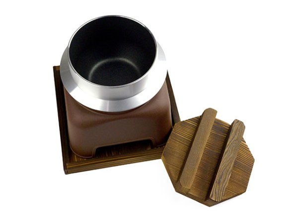 画像3: Gaobabu☆ミニ釜飯(1.0合)セット茶(アルミ製3層フッ素加工) ※ 日本製 (3)