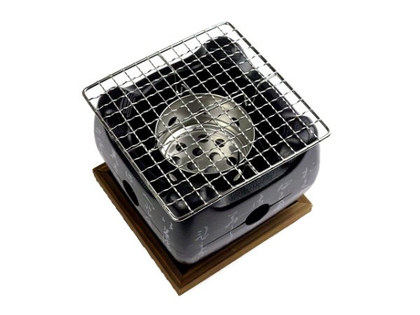 画像2: Gaobabu☆日本情緒いろはコンロセット(大)黒 (2)