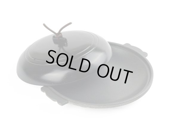 画像4: Gaobabu☆アルミ陶板プレート（丸）18cm黒金（アルミ製3層フッ素加工）　※ 日本製 (4)