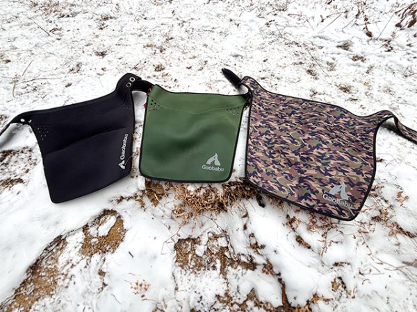 画像12: ガオバブ(Gaobabu)☆トレッキングヒップガードG-β(ハトメ穴付き)(オリーブ)※収納袋付き【同梱発送不可】 (12)