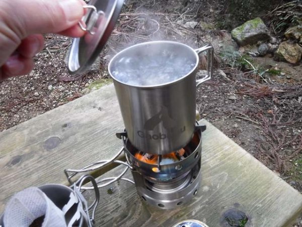 画像13: ガオバブ(Gaobabu)☆Gaobabuキャリボ ステンマグ+固形燃料ツールセット GSET-09 (13)