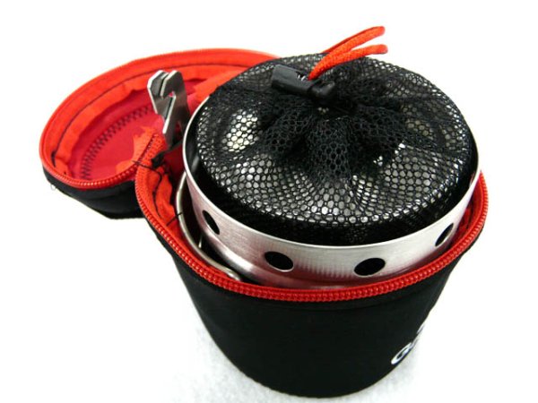 画像4: ガオバブ(Gaobabu)☆Gaobabuキャリボ ステンマグ+アルコールバーナーセット GSET-10 (4)