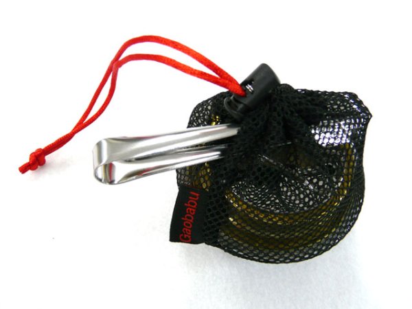 画像6: ガオバブ(Gaobabu)☆Gaobabuオリジナル固形燃料ツールセット(ミニトング付き4点セット) GSET-16 (6)