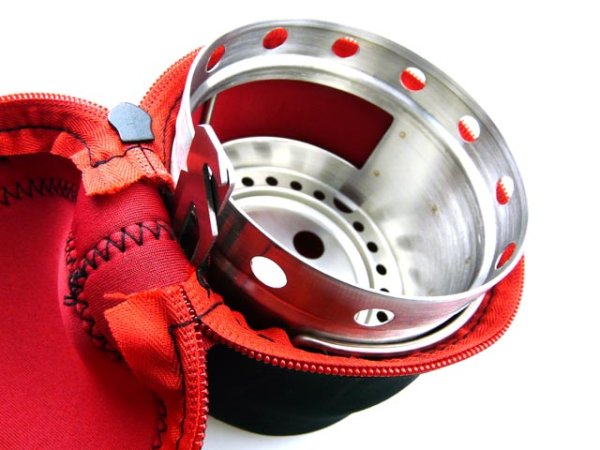 画像11: ガオバブ(Gaobabu)☆Gaobabuキャリボ チタンマグ+アルコールバーナーセット GSET-25 (11)