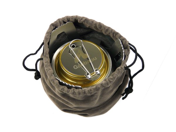 画像8: 【期間限定30%OFFキャンペーン中!】ガオバブ(Gaobabu)☆GaobabuチタンポットSOLO 800+オリジナル固形燃料コンロセット GSET-29 (8)