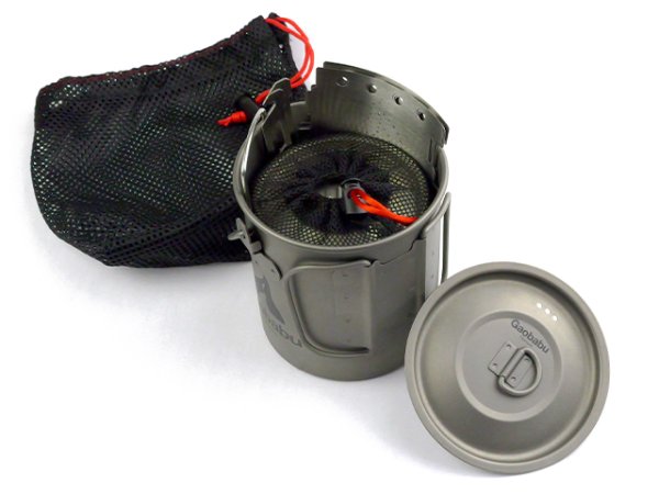 画像4: ガオバブ(Gaobabu)☆Gaobabuオールインワンチタンポットセット GOCP-01 (4)