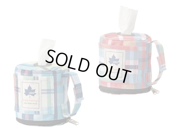 画像1: ロゴス(LOGOS)☆チェッカー ロールペーパーホルダー (1)