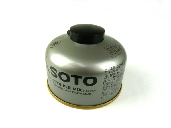 画像1: 新富士バーナー(SOTO)☆パワーガス105トリプルミックス SOD-710T (1)