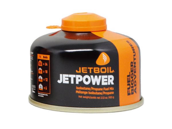 画像1: ジェットボイル☆ジェットパワー 100G(JETBOIL専用ガスカートリッジ) (1)
