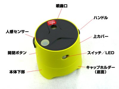 画像2: 住友化学☆ストロンテック(STRONTEC) 大空間屋外用虫よけ KA・KO・I スターターパック EM-SDSTJ1