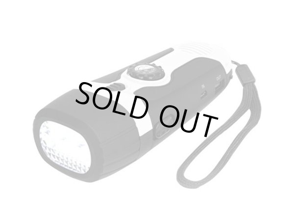 画像1: ハック(HAC)☆Montagna ダイナモ充電式 ポータブルライト (1)