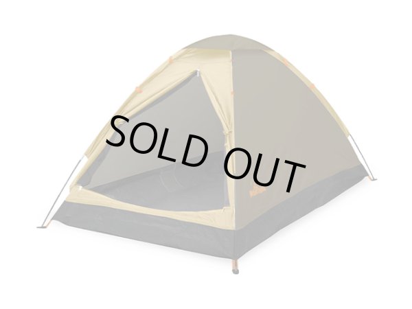 画像1: ハック(HAC)☆Montagna 組立式２人用ドームテント ツートンベージュ (1)