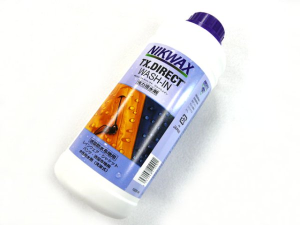 画像1: エバニュー(EVERNEW)☆NIKWAX TX.ダイレクトWASH-IN 1L EBE253【送料590円 3980円以上送料無料】 (1)