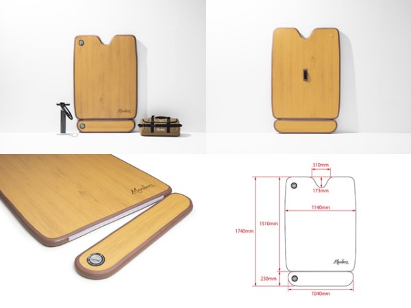 画像3: マルビーレ (MAULBEERE)☆かんたん車中泊ベッドキット 茶木目 【OA007-01-01】 軽自動車/普通車に最適なサイズ【お取り寄せ商品】【同梱発送不可】 (3)