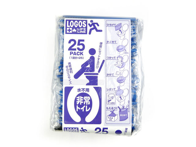 ロゴス(LOGOS)☆LLL パームトイレ（25pack）【送料590円 8千円以上送料無料】